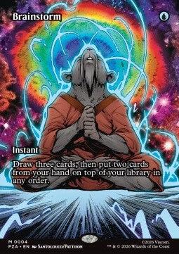 Brainstorm - Teenage Mutant Ninja Turtles: Source Material Cards (Mythic) [PZA-4]