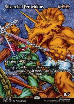 Silverclad Ferocidons - Teenage Mutant Ninja Turtles: Source Material Cards (Mythic) [PZA-9]