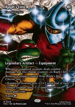 Umezawa's Jitte - Teenage Mutant Ninja Turtles: Source Material Cards (Mythic) [PZA-19]