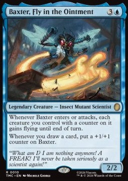 Baxter, Fly in the Ointment - Commander: Teenage Mutant Ninja Turtles (Rare) [TMC-10]