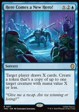 Here Comes a New Hero! - Commander: Teenage Mutant Ninja Turtles (Rare) [TMC-11]