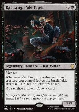 Rat King, Pale Piper - Commander: Teenage Mutant Ninja Turtles (Rare) [TMC-19]