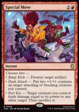 Special Move - Commander: Teenage Mutant Ninja Turtles (Rare) [TMC-26]