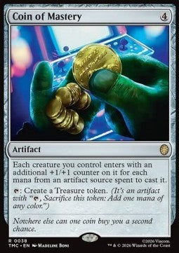 Coin of Mastery - Commander: Teenage Mutant Ninja Turtles (Rare) [TMC-38]