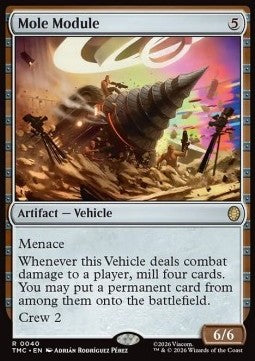 Mole Module - Commander: Teenage Mutant Ninja Turtles (Rare) [TMC-40]