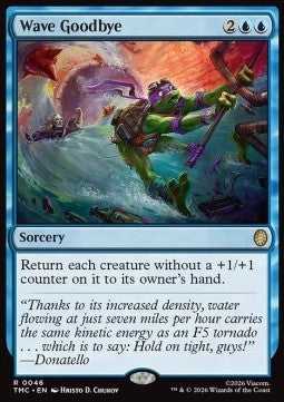 Wave Goodbye - Commander: Teenage Mutant Ninja Turtles (Rare) [TMC-46]