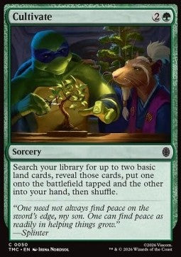 Cultivate - Commander: Teenage Mutant Ninja Turtles (Common) [TMC-50]