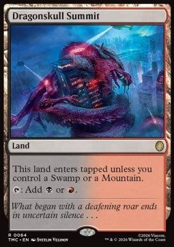 Dragonskull Summit - Commander: Teenage Mutant Ninja Turtles (Rare) [TMC-64]