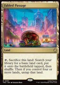 Fabled Passage - Commander: Teenage Mutant Ninja Turtles (Rare) [TMC-67]