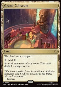 Grand Coliseum - Commander: Teenage Mutant Ninja Turtles (Rare) [TMC-68]