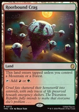 Rootbound Crag - Commander: Teenage Mutant Ninja Turtles (Rare) [TMC-72]