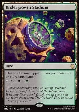 Undergrowth Stadium - Commander: Teenage Mutant Ninja Turtles (Rare) [TMC-80]