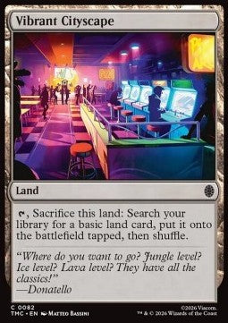 Vibrant Cityscape - Commander: Teenage Mutant Ninja Turtles (Common) [TMC-82]