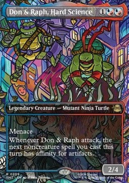 Don & Raph, Hard Science (V.1) - Teenage Mutant Ninja Turtles: Extras (Rare) [XTMT-205]