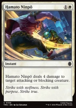 Hamato Ninpo - Commander: Teenage Mutant Ninja Turtles: Extras (Common) [XTMC-100]