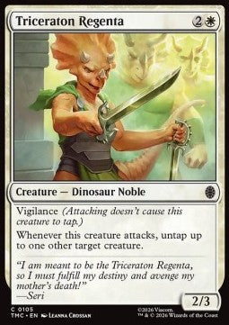 Triceraton Regenta - Commander: Teenage Mutant Ninja Turtles: Extras (Common) [XTMC-105]