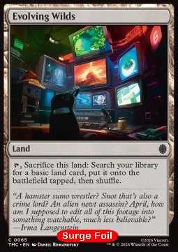 Evolving Wilds - Commander: Teenage Mutant Ninja Turtles: Extras (Common) [XTMC-65]