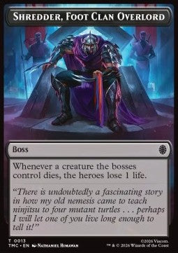 Shredder, Foot Clan Overlord