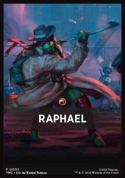 Turtle Team Up Theme Card: Raphael