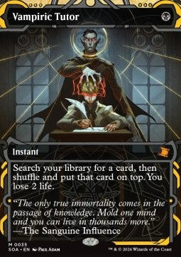 Vampiric Tutor (V.1) - Secrets of Strixhaven: Mystical Archive (Mythic) [SOA-35]