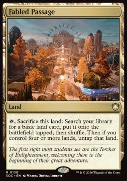 Fabled Passage - Commander: Secrets of Strixhaven (Rare) [SOC-130]