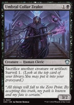 Umbral Collar Zealot - Commander: Secrets of Strixhaven (Uncommon) [SOC-227]