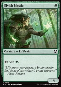 Elvish Mystic - Commander: Secrets of Strixhaven (Common) [SOC-266]