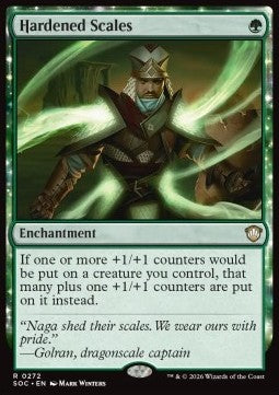 Hardened Scales - Commander: Secrets of Strixhaven (Rare) [SOC-272]