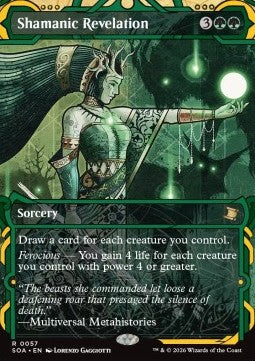 Shamanic Revelation (V.1) - Secrets of Strixhaven: Mystical Archive (Rare) [SOA-57]