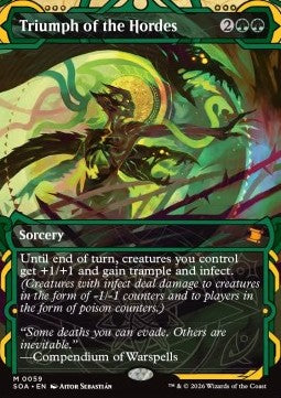 Triumph of the Hordes (V.1) - Secrets of Strixhaven: Mystical Archive (Mythic) [SOA-59]