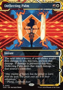 Deflecting Palm (V.1) - Secrets of Strixhaven: Mystical Archive (Rare) [SOA-63]