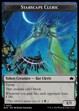 Starscape Cleric Token (B 1/1) // Clue Token