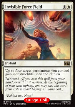 Invisible Force Field