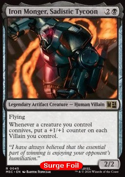 Iron Monger, Sadistic Tycoon
