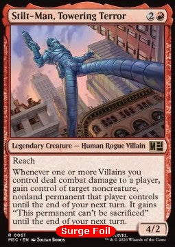 Stilt-Man, Towering Terror