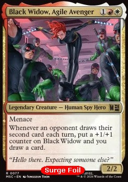 Black Widow, Agile Avenger