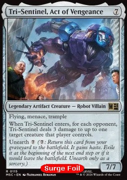 Tri-Sentinel, Act of Vengeance