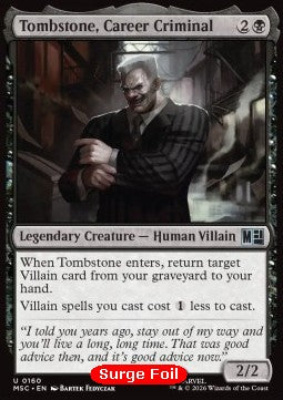 Tombstone, Career Criminal