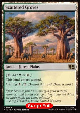 Scattered Groves