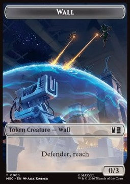 Wall Token (C 0/3) // Merfolk Token (U 1/1) (V.1)
