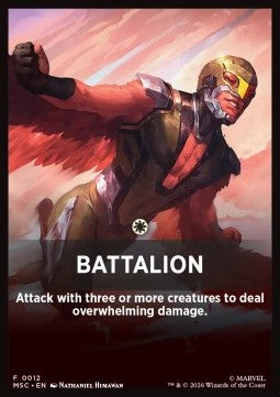 Jumpstart Pack Summary Card: Battalion