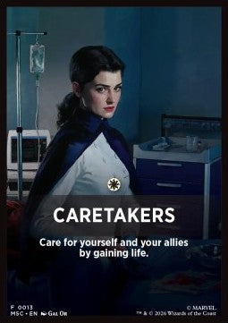 Jumpstart Pack Summary Card: Caretakers
