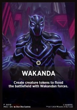 Jumpstart Pack Summary Card: Wakanda