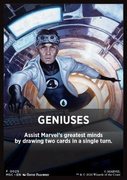 Jumpstart Pack Summary Card: Geniuses