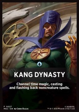 Jumpstart Pack Summary Card: Kang Dynasty