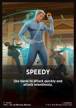 Jumpstart Pack Summary Card: Speedy