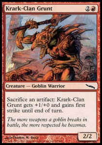 Krark-Clan Grunt - Mirrodin (Common) [MRD-97]