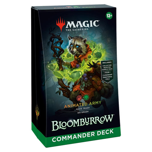 Commander: Bloomburrow: "Animated Army" Commander Deck