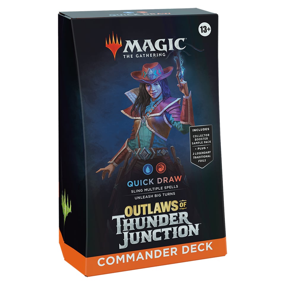 Commander: Outlaws of Thunder Junction: "Quick Draw" Commander Deck