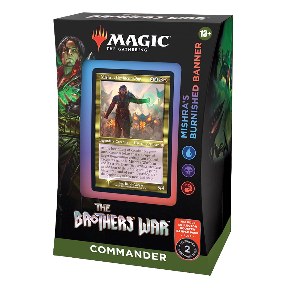 Commander: The Brothers' War: "Mishra's Burnished Banner" Commander Deck